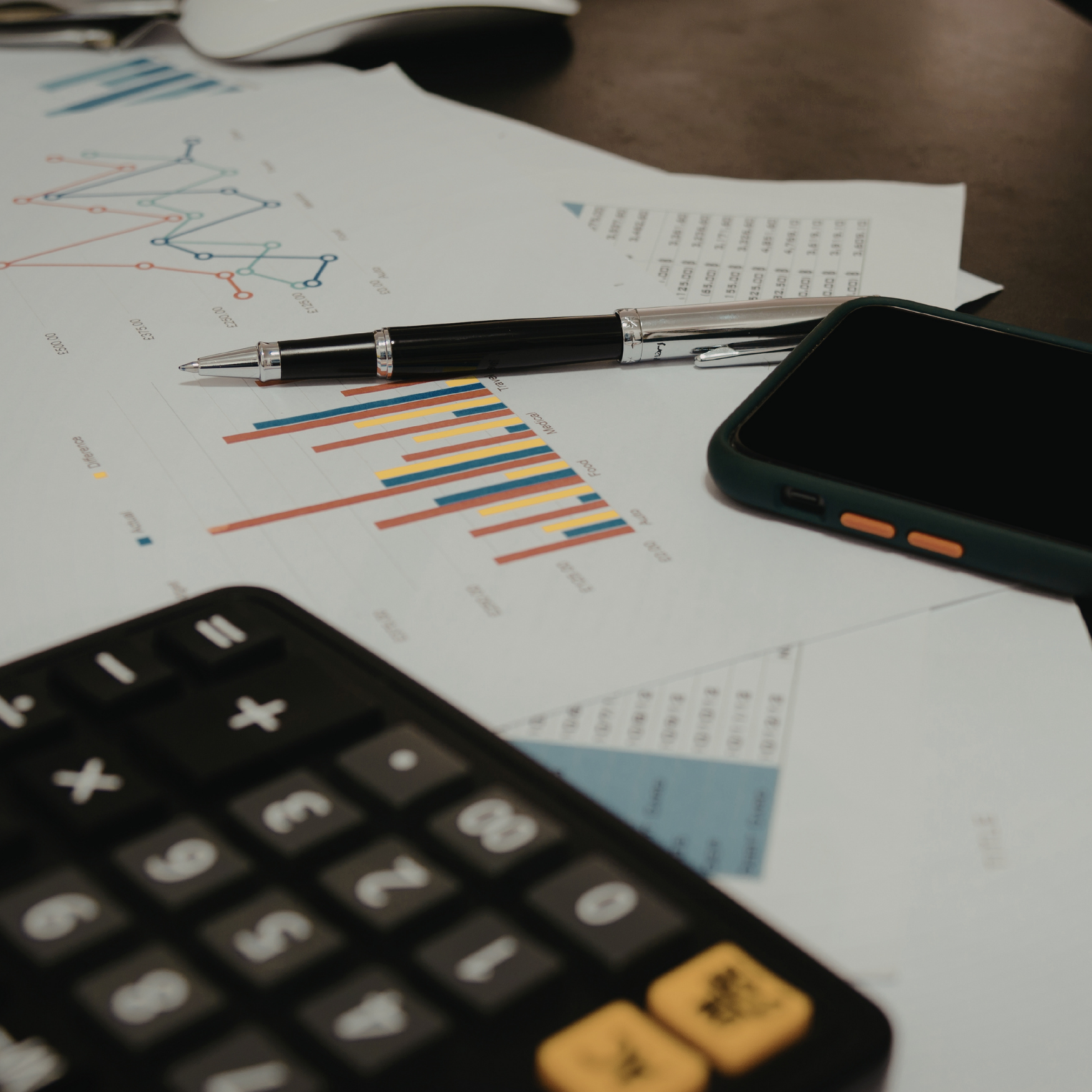 Fundo: Finanças e dinheiro